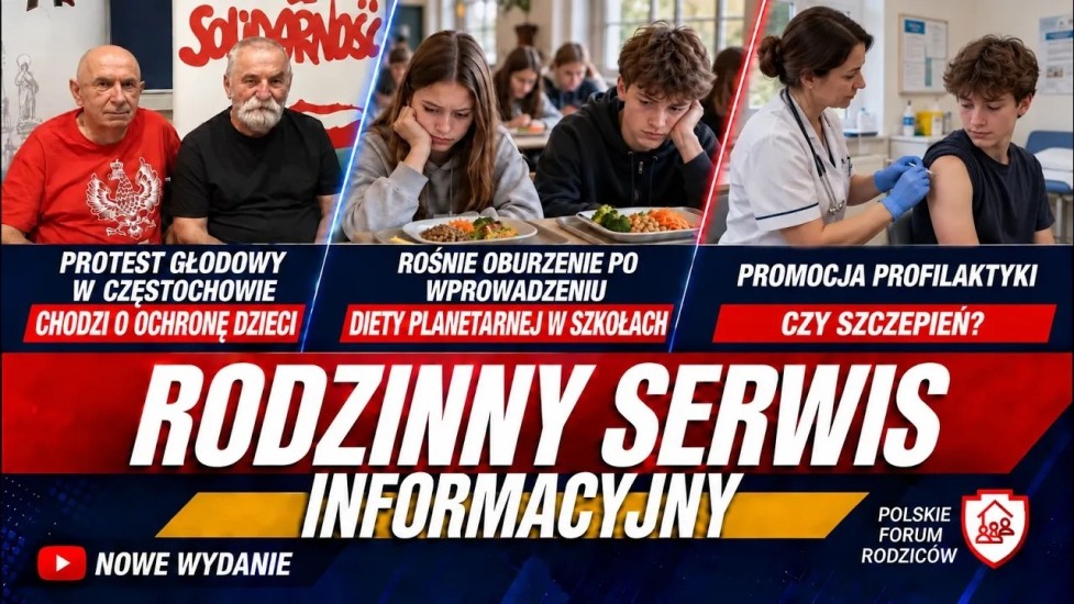  Głodowy protest w sprawie edukacji, promocja profilaktyki czy szczepień, dieta